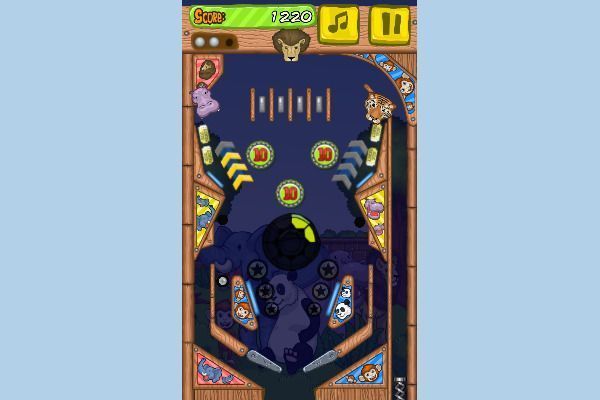 Zoo Pinball 🕹️ 👾 | Juego de navegador arcade de habilidad - Imagen 2