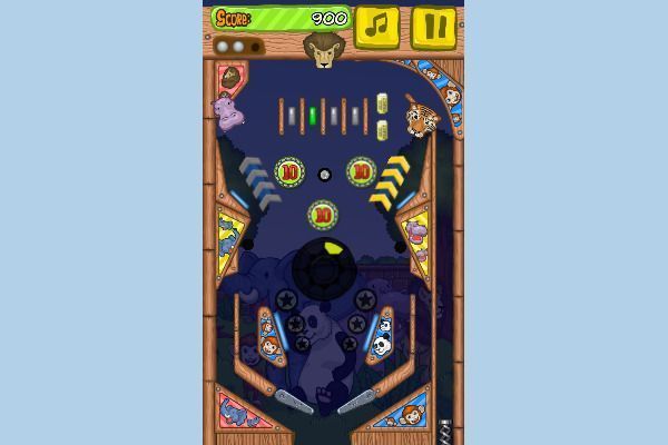 Zoo Pinball 🕹️ 👾 | Arcade Geschicklichkeit Kostenloses Browserspiel - Bild 3