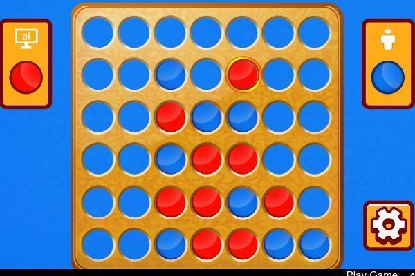 4 In A Row 🕹️ 🎲 | Free Logic Board Browser Game - Image 3