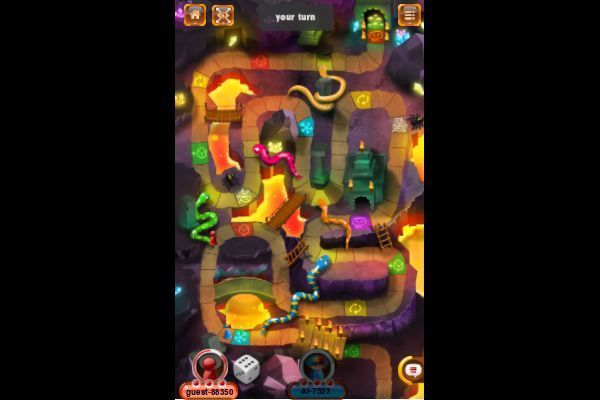Adventurous Snake And Ladders 🕹️ 🎲 | Free Casual Board Browser Game - Image 2