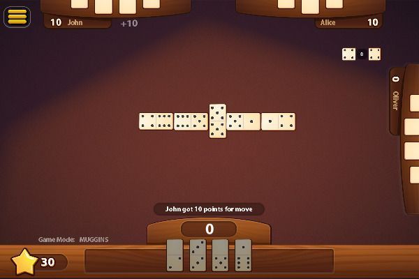 Amazing Dominoes 🕹️ 🎲 | Free Strategy Board Browser Game - Image 1