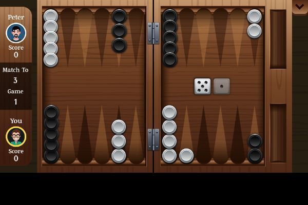 Backgammon Classic 🕹️ 🎲 | Brettspiel Geschicklichkeit Kostenloses Browserspiel - Bild 1