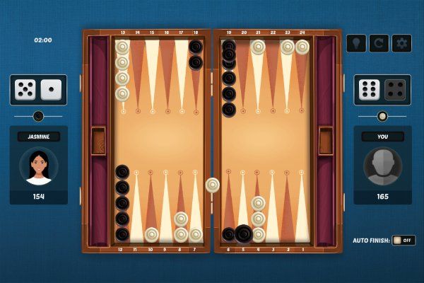 Backgammon Duel 🕹️ 🎲 | Strategie Brettspiel Kostenloses Browserspiel - Bild 3