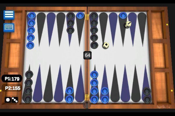 Backgammon 🕹️ 🎲 | Brettspiel Logik Kostenloses Browserspiel - Bild 3