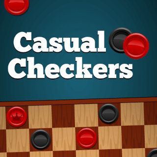 Jugar Casual Checkers  🕹️ 🎲