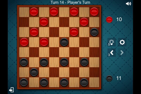 Casual Checkers 🕹️ 🎲 | Free Strategy Board Browser Game - Image 3