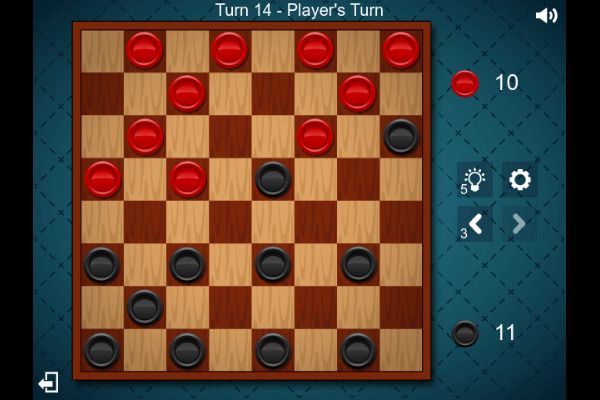 Casual Checkers 🕹️ 🎲 | Gioco per browser di strategia da tavolo - Immagine 3