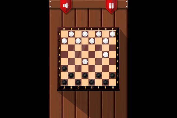 Checkers 🕹️ 🎲 | Free Board Strategy Browser Game - Image 1