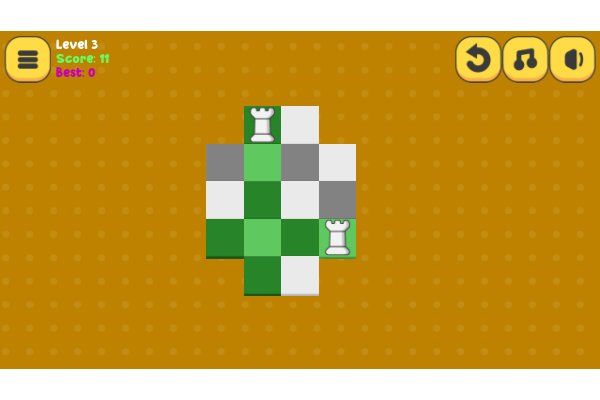 Chess Fill 🕹️ 🎲 | Gioco per browser rompicapo da tavolo - Immagine 3