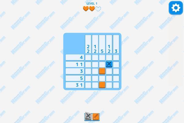 Classic Nonogram 🕹️ 🎲 | Brettspiel Puzzle Kostenloses Browserspiel - Bild 2