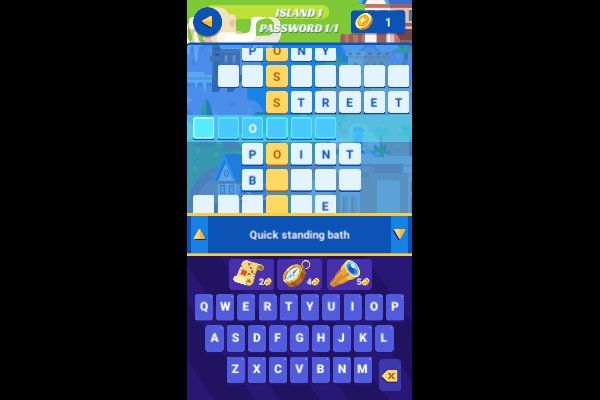 Crossword Island 🕹️ 🎲 | Gioco per browser rompicapo da tavolo - Immagine 3