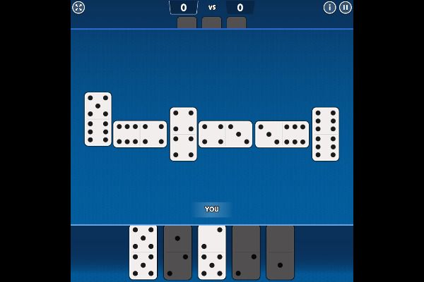 Domino Battle 🕹️ 🎲 | Casual Brettspiel Kostenloses Browserspiel - Bild 1
