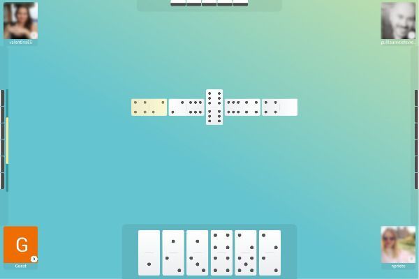 Dominoes 🕹️ 🎲 | Brettspiel Strategie Kostenloses Browserspiel - Bild 1