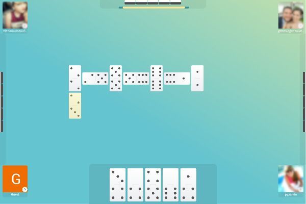 Dominoes 🕹️ 🎲 | Brettspiel Strategie Kostenloses Browserspiel - Bild 3