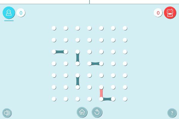 Dots and Boxes 🕹️ 🎲 | Puzzle Brettspiel Kostenloses Browserspiel - Bild 1