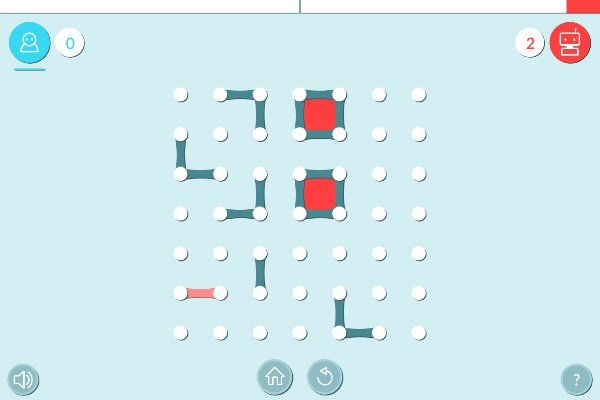 Dots and Boxes 🕹️ 🎲 | Puzzle Brettspiel Kostenloses Browserspiel - Bild 2