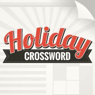 Spielen sie Holiday Crossword  🕹️ 🎲