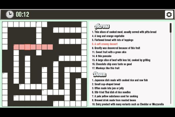 Holiday Crossword 🕹️ 🎲 | Jogo de navegador de tabuleiro de quebra-cabeças - Imagem 2