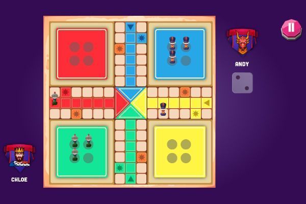 Ludo Kingdom Online 🕹️ 🎲 | Gioco per browser casual da tavolo - Immagine 2