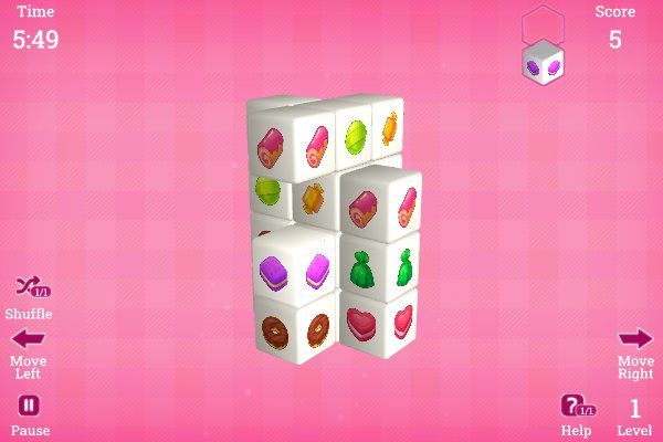 Mahjong 3D Candy - Free Play & No Download