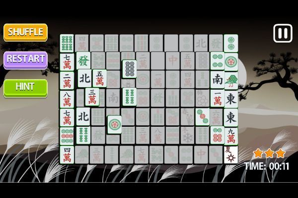 Mahjong Sunset 🕹️ 🎲 | Gioco per browser rompicapo da tavolo - Immagine 1