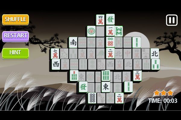 Mahjong Sunset 🕹️ 🎲 | Gioco per browser rompicapo da tavolo - Immagine 2