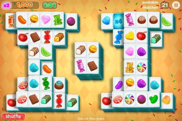 Mahjongg Candy 🕹️ 🎲 | Gioco per browser rompicapo da tavolo - Immagine 1