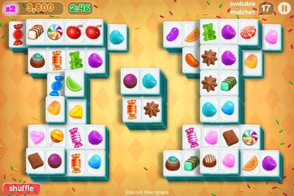 Mahjongg Candy 🕹️ 🎲 | Jogo de navegador de quebra-cabeças de tabuleiro - Imagem 3