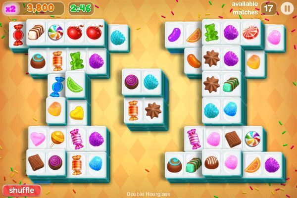 Mahjongg Candy 🕹️ 🎲 | Free Board Browser Game