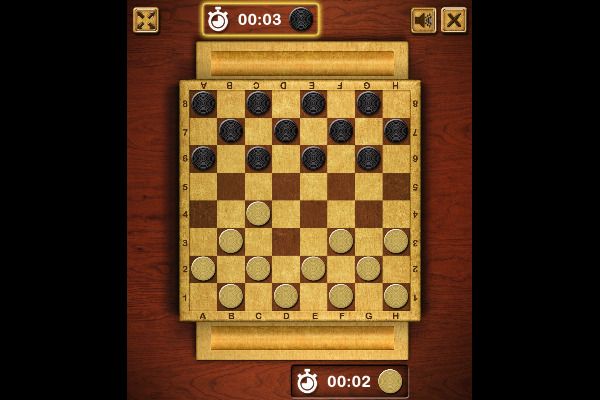 Master Checkers Multiplayer 🕹️ 🎲 | Gioco per browser da tavolo di strategia - Immagine 1