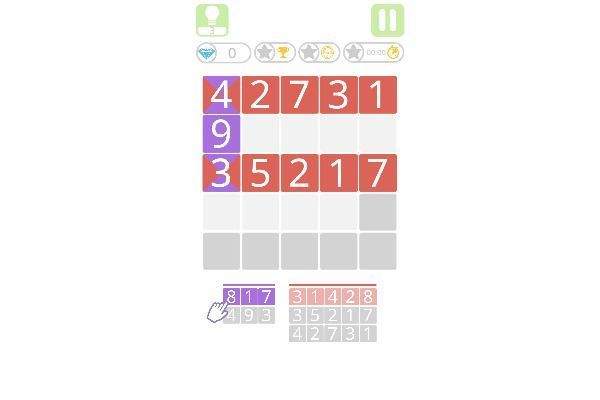 Numbers Crossed 🕹️ 🎲 | Brettspiel Puzzle Kostenloses Browserspiel - Bild 2