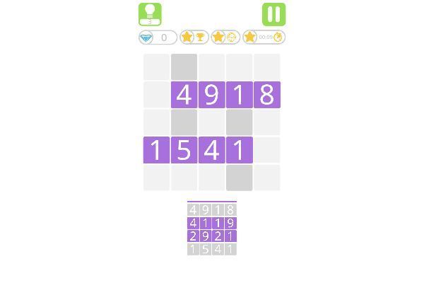 Numbers Crossed 🕹️ 🎲 | Brettspiel Puzzle Kostenloses Browserspiel - Bild 3