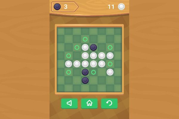 Reversi Classic 🕹️ 🎲 | Juego de navegador de estrategia de mesa - Imagen 3