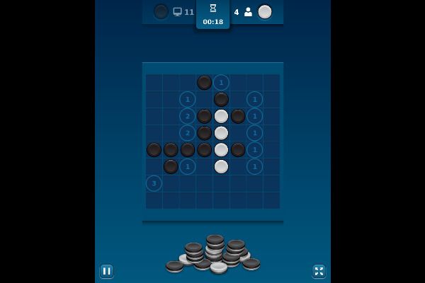 Reversi Mania 🕹️ 🎲 | Gioco per browser da tavolo di strategia - Immagine 3