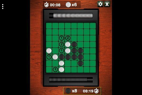 Reversi 🕹️ 🎲 | Geschicklichkeit Brettspiel Kostenloses Browserspiel - Bild 3