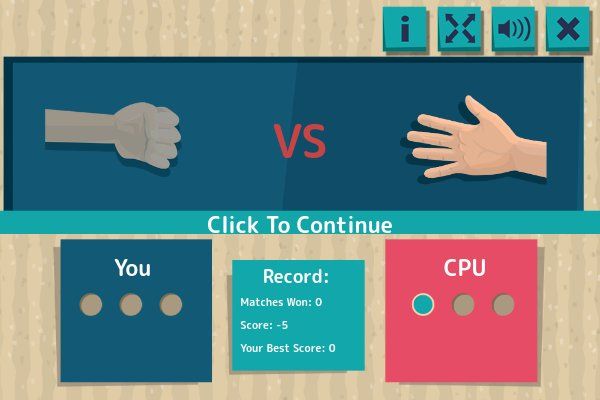 Rock Paper Scissors 🕹️ 🎲 | Gioco per browser casual da tavolo - Immagine 1