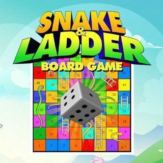 Spielen sie Snake and Ladder Board Game  🕹️ 🎲