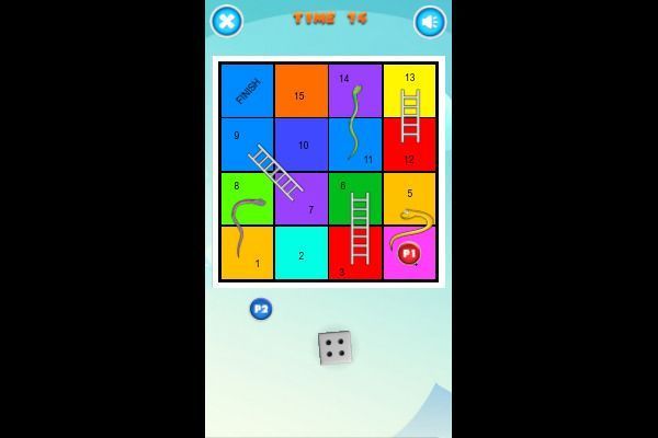 Snake and Ladder Board Game 🕹️ 🎲 | Puzzle Brettspiel Kostenloses Browserspiel - Bild 1