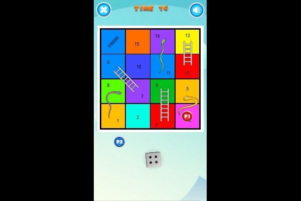 Snake and Ladder Board Game 🕹️ 🎲 | Free Puzzle Board Browser Game - Image 1