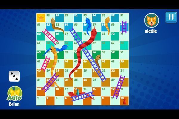Snakes and Ladders 🕹️ 🎲 | Free Strategy Board Browser Game - Image 2