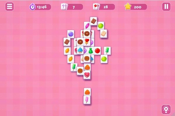 Solitaire Mahjong Candy 🕹️ 🎲 | Juego de navegador rompecabezas de mesa - Imagen 2