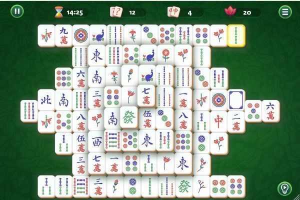 Solitaire Mahjong Classic 🕹️ 🎲 | Brettspiel Puzzle Kostenloses Browserspiel - Bild 1