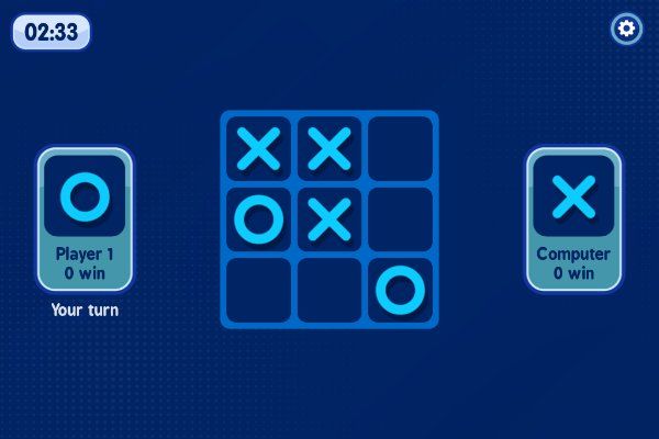 Tic Tac Toe Master 🕹️ 🎲 | Jeu de navigateur de puzzle de société - Image 2