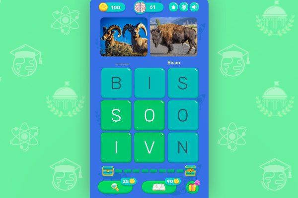 Word Search Fun 🕹️ 🎲 | Juego de navegador rompecabezas de mesa - Imagen 1