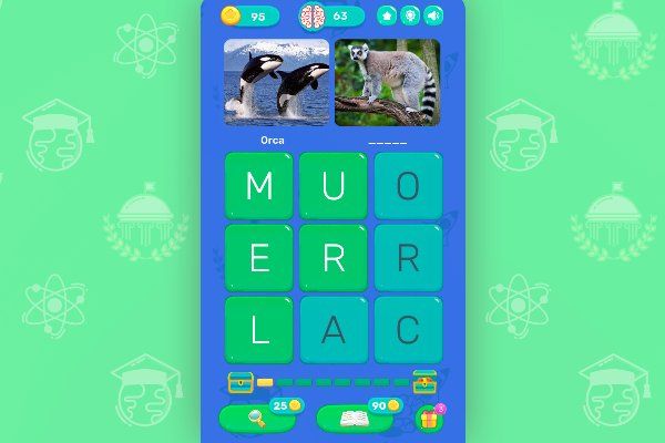 Word Search Fun 🕹️ 🎲 | Free Puzzle Board Browser Game - Image 2