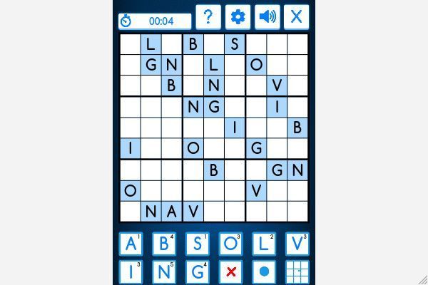 Wordoku 🕹️ 🎲 | Puzzle Brettspiel Kostenloses Browserspiel - Bild 3
