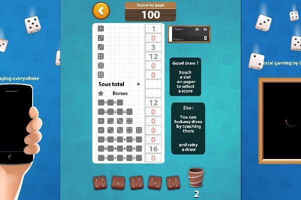 Yatzy Challenge 🕹️ 🎲 | Free Board Logic Browser Game - Image 1