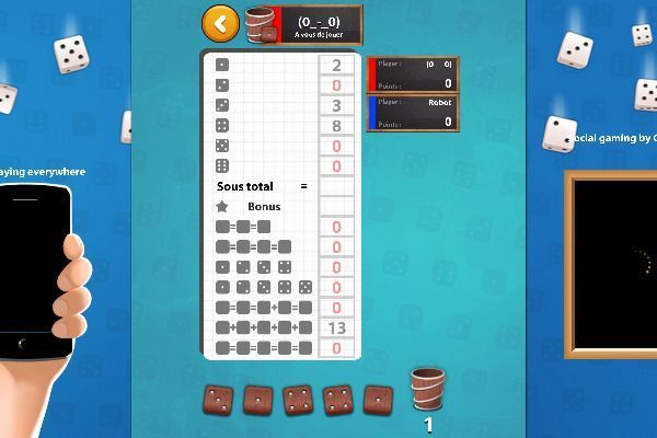 Yatzy Challenge 🕹️ 🎲 | Free Board Logic Browser Game - Image 2