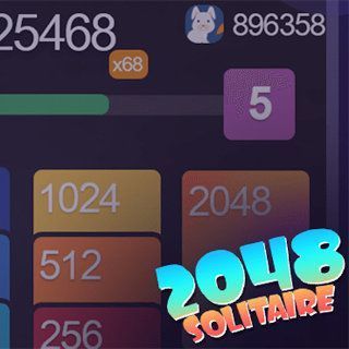 Jouer au 2048 Solitaire  🕹️ 🃏