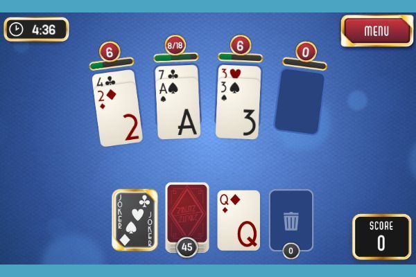 21 Blitz 🕹️ 🃏 | Gioco per browser di carte di strategia - Immagine 1